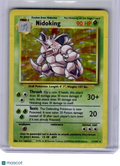 1999 Pokemon—Nidoking #11 Base Set—Rare Holo [Damage]