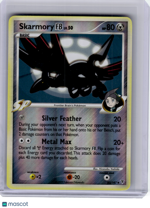 2009 Pokemon—Skarmory FB #83 League & Championship Cards—Promo Reverse Holo [LP]