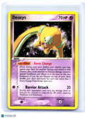 2005 Pokemon—Deoxys (Defense Forme) #18/107 EX Deoxys—Rare Nonholo [LP]