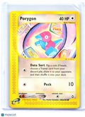 2002 Pokemon—Porygon #103a/147 Aquapolis—Common Nonholo [Moderately Played]
