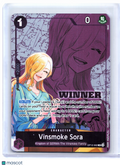 2026 One Piece—Vinsmoke Sora (Winner Pack 2026 Vol. 1) #OP12-062 OP-PR—Rare Foil
