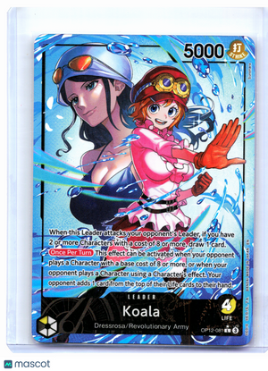 2025 One Piece—Koala (Alternate Art) #OP12-081 Legacy of the Master—Leader Foil