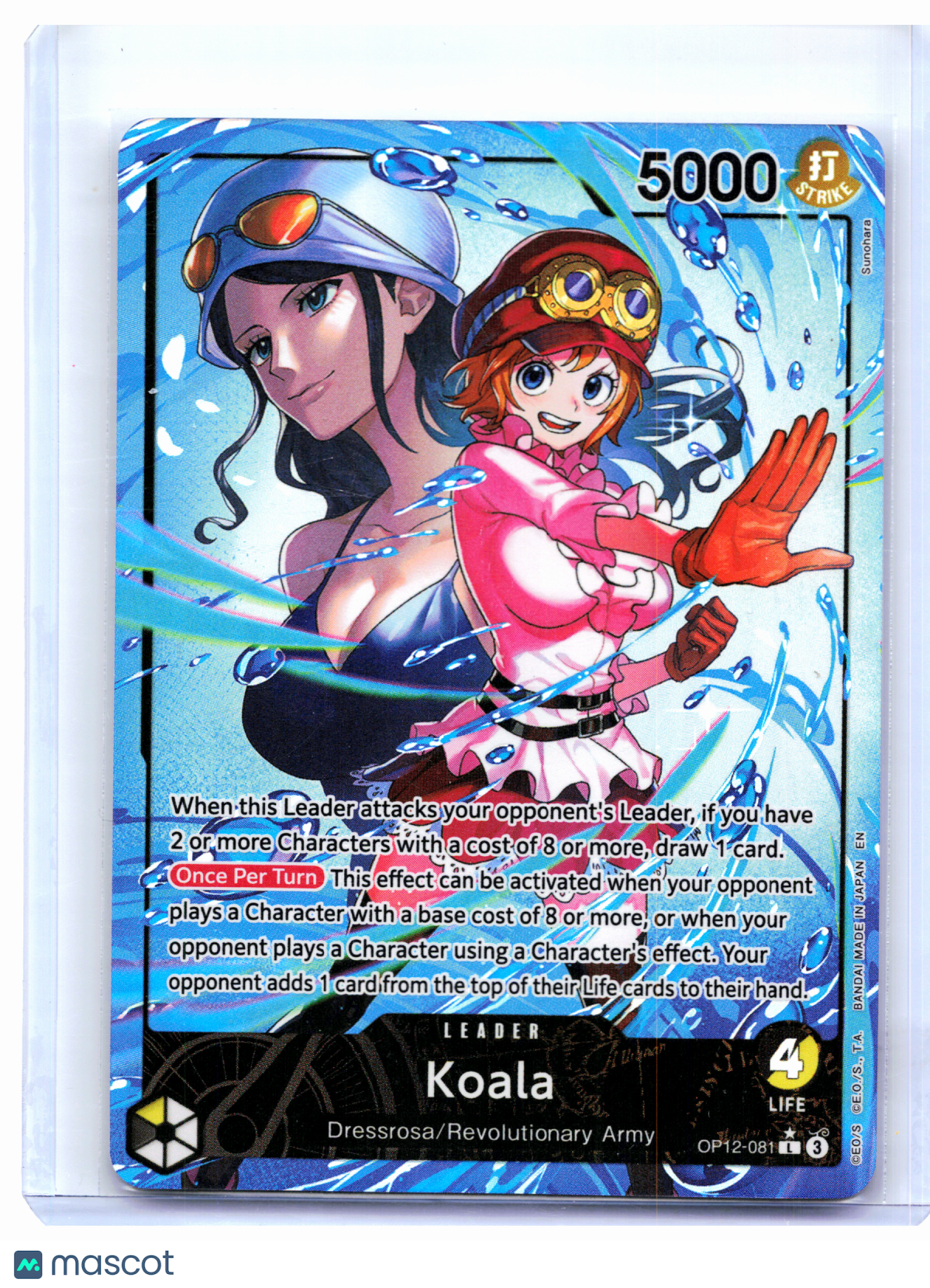 2025 One Piece—Koala (Alternate Art) #OP12-081 Legacy of the Master—Leader Foil