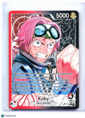 2025 One Piece—Koby (Alternate Art) #OP11-001 A Fist of Divine Speed—Leader Foil