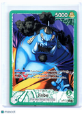 2025 One Piece—Jinbe (Alt Art) #OP11-021 A Fist of Divine Speed—Leader Foil