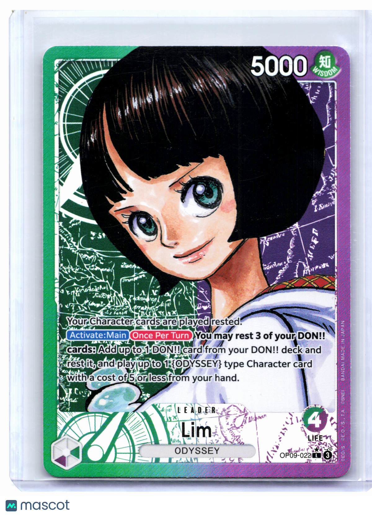 2024 One Piece—Lim (Alt Art) #OP09-022 Emperors in the New World—Leader Foil