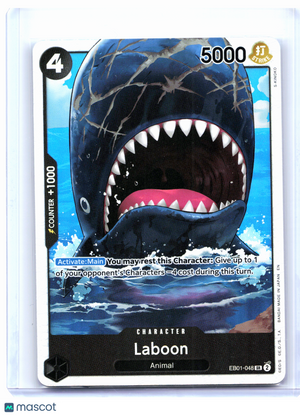 2025 One Piece Card Game—Laboon #EB01-048 The Best Vol. 2—Super Rare Foil
