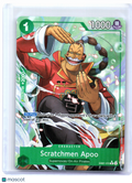 2025 One Piece—Scratchmen Apoo (Alt Art) #EB01-015 The Best Vol. 2—Rare Foil