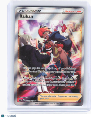 2023 Pokemon—Raihan #GG65/GG70 Crown Zenith: Galarian Gallery—Ultra Rare Foil