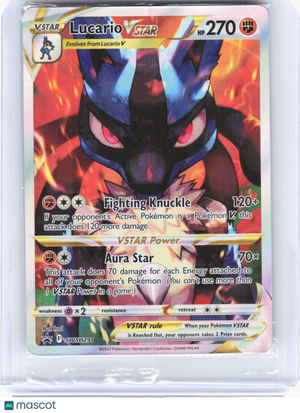 2023 Pokemon—Lucario VSTAR #SWSH291 Sword & Shield Promo Cards—Black Star Promo Foil (Sealed)