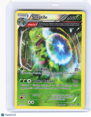 2015 Pokemon—Sceptile #9/160 Primal Clash—Holo Rare Holo