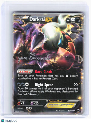 2013 Pokemon—Darkrai EX #63/108 World Championship Decks—Ultra Rare Non-foil