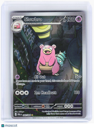 Pokemon—Slowbro #90/84 2026 Pitch Black—Illustration Rare Foil