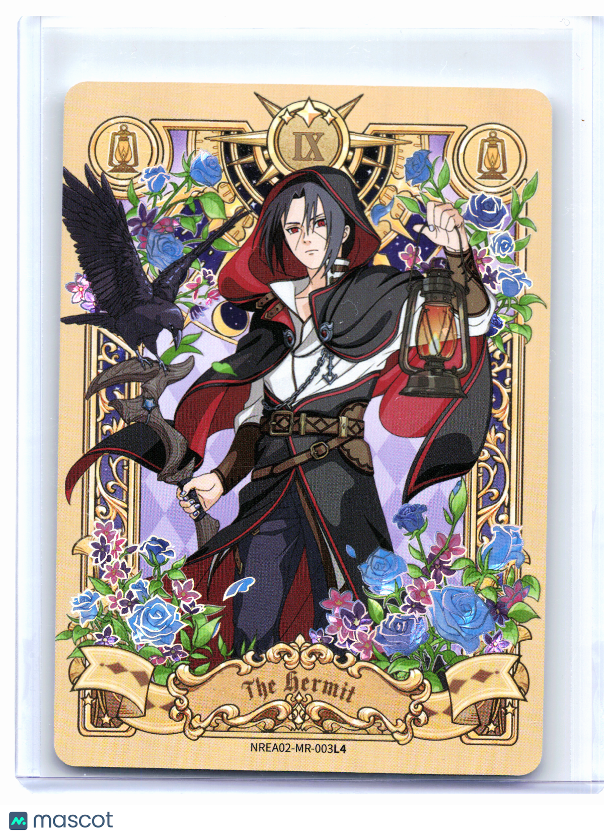 2026 Kayou Naruto—Itachi Uchiha (Tarot Card) #NREA02-MR-003L4 Miracle Rare