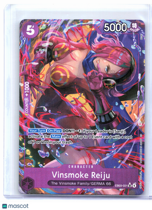 2026 One Piece—Vinsmoke Reiju (Alternate Art) #EB03-031 Heroines Edition—SR Foil