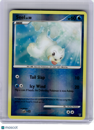2009 Pokemon—Seel #125 Supreme Victors—Common Reverse Holo [Lightly Played]