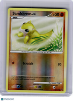 2009 Pokemon—Sandshrew #124 Supreme Victors—Common Reverse Holo [MP]