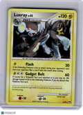 2009 Pokemon—Luxray #5 Deck Exclusives—Rare Holo
