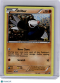 2012 Pokemon—Drilbur #8 McDonald's Collection—Promo Holo [Lightly Played]