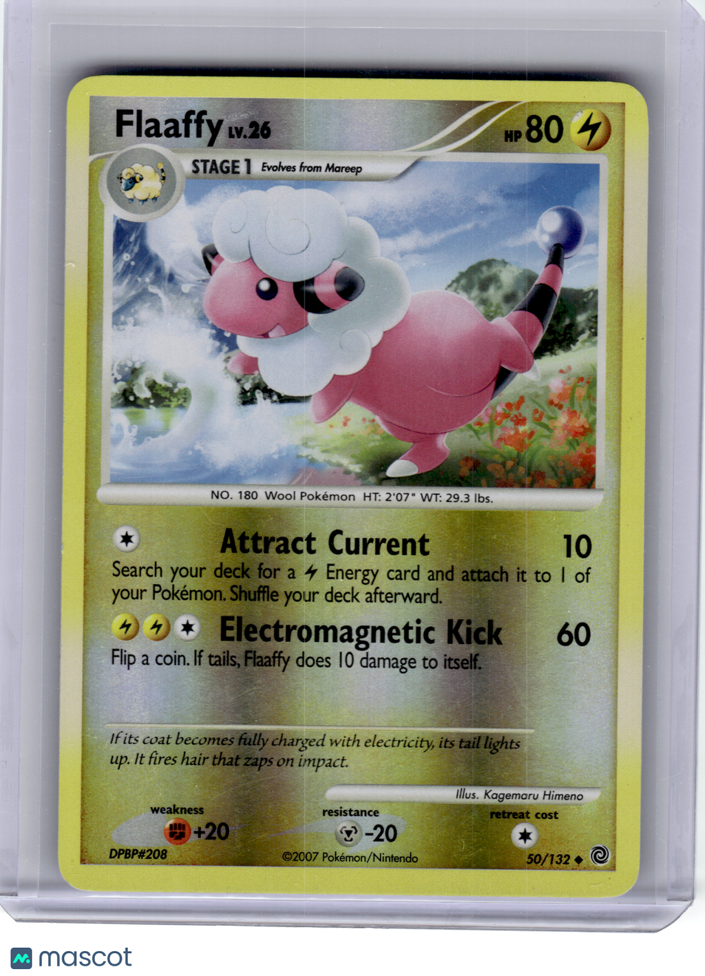 Pokemon—Flaaffy #50 2011 Secret Wonders—Uncommon Reverse Holo [Lightly Played]