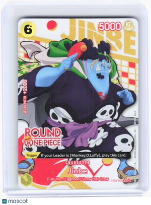 2024 One Piece Card Game—Jinbe (Round 1 Promo) #ST29-005 OP-PR —Common Foil