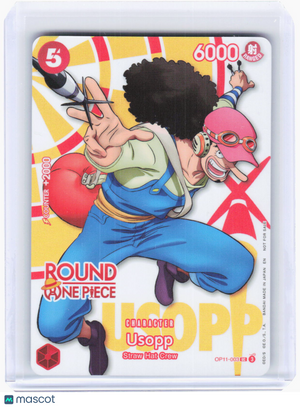 2022 One Piece Card Game—Usopp (Round 1 Promo) #OP11-003 OP-PR —Uncommon Foil