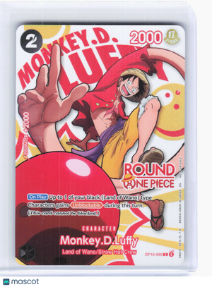 2023 One Piece Card Game—Monkey.D.Luffy (R1 Promo) #OP16-095 OP-PR —Rare Foil