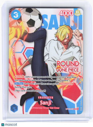 2022 One Piece Card Game—Sanji (Round 1 Promo) #OP15-047 OP-PR—Rare Foil