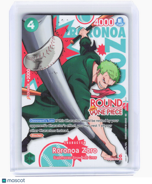 2023 One Piece Card Game—Roronoa Zoro #PRB02-006 OP-PR—Rare Foil