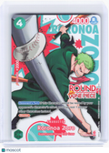 —Roronoa Zoro #PRB02-006 2023 One Piece Card Game Promo—Rare Foil