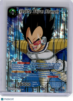 2023 DBS Card Game—Vegeta, Saiyan Strength #BT23-060 Perfect Combination—SR Foil