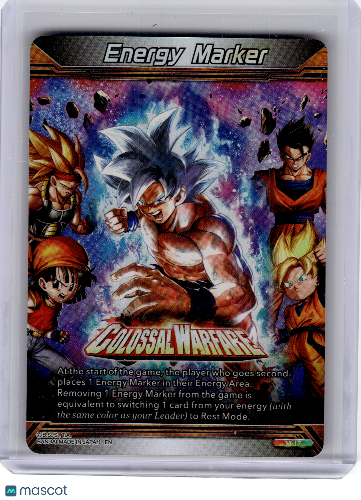 2025 DBS Card Game—Energy Marker - Colossal Warfare #M-17 Prismatic Clash— Foil