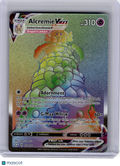 2021 Pokemon—Alcremie VMAX #73 Shining Fates—Secret Rare Rainbow