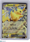 2023 Pokemon—Pikachu ex #63 Paldea Evolved—Double Rare Holo [Lightly Played]