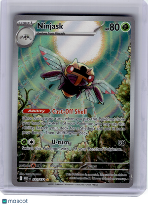 2025 Pokemon—Ninjask #137 Mega Evolution—Illustration Rare Holo
