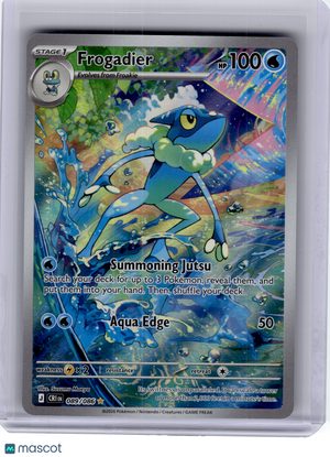 2026 Pokemon—Frogadier #89 Chaos Rising—Illustration Rare Holo
