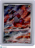 2023 Pokemon—Groudon #199 Paradox Rift—Illustration Rare Holo
