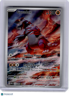 2023 Pokemon—Groudon #199 Paradox Rift—Illustration Rare Holo