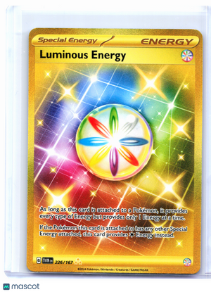 2024 Pokemon—Luminous Energy #226/167 Twilight Masquerade—Hyper Rare Holo