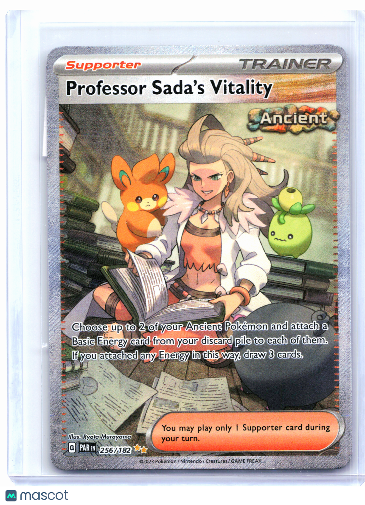 2023 Pokemon—Professor Sada's Vitality #256/182 Paradox Rift—SIR Holo