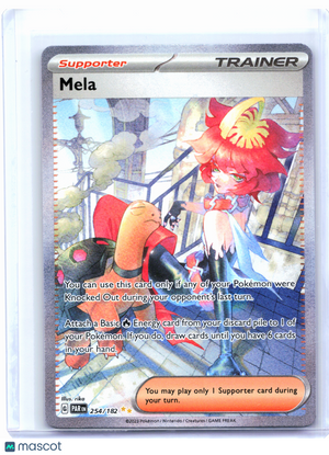 2023 Pokemon—Mela #254/182 Paradox Rift—Special Illustration Rare Holo
