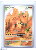 2023 Pokemon—Klawf #217/198 Scarlet & Violet Base Set—Illustration Rare Holo