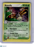 2003 Pokemon—Beautifly #2 EX Ruby & Sapphire—Rare Holo [Damage]