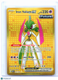 2023 Pokemon—Iron Valiant ex #261/182 Paradox Rift—Hyper Rare Holo