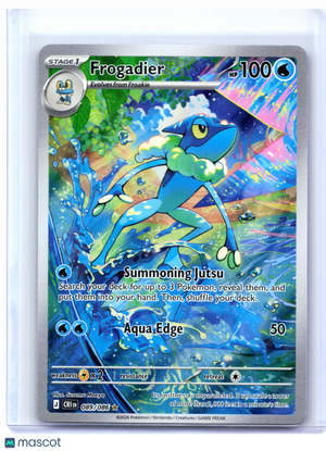 2026 Pokemon—Frogadier #089/086 Chaos Rising—Illustration Rare Holo