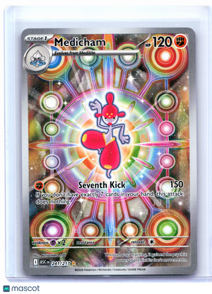 2026 Pokemon—Medicham #241/217 Ascended Heroes—Illustration Rare Holo