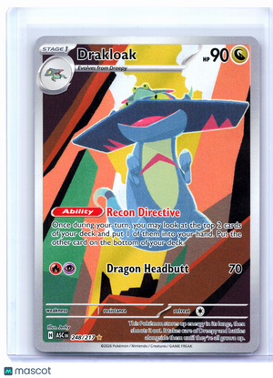 2026 Pokemon—Drakloak #248/217 Ascended Heroes—Illustration Rare Holo