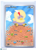 2025 Pokemon—Rufflet #154/086 Black Bolt—Illustration Rare Holo