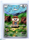 2025 Pokemon—Patrat #152/086 White Flare—Illustration Rare Holo