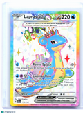 2024 Pokemon—Lapras ex #158/142 Stellar Crown—Ultra Rare Holo